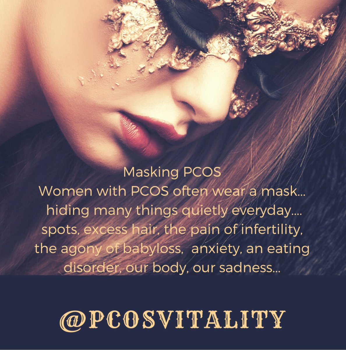PCOSVitality's tweet image. Do you always wear a mask? 😷 #pcos #PolycysticOvarySyndrome #ttc #fertility #hairloss #babyloss #miscarriage #anxiety #depression #mentalhealth #weightgain #bodyimage #acne