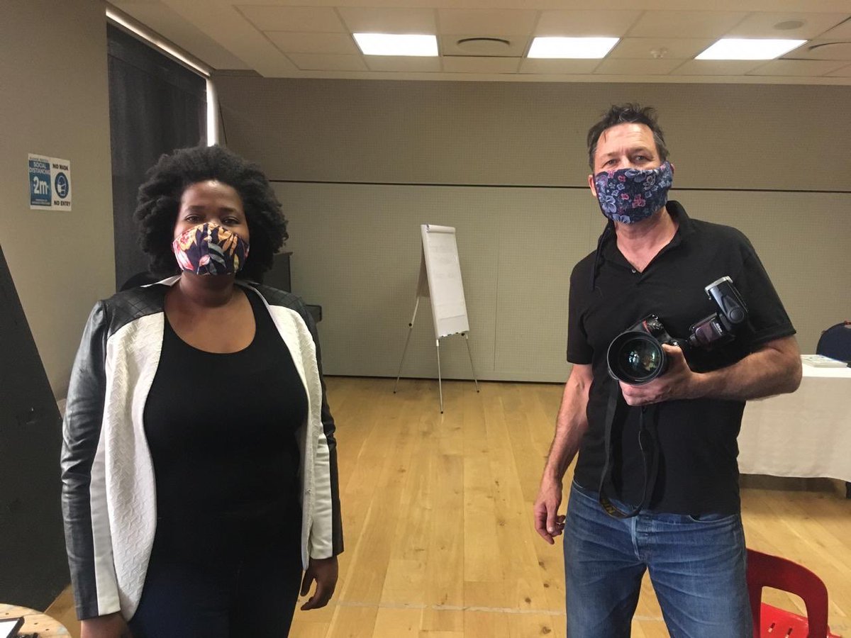 <a href="/IamPhotoBrown/">Andrew J. Brown</a> had a great shoot today with renowned writer, performer and poet <a href="/Siphokazi_J/">Siphokazi Jonas</a>  <a href="/MartinMyers/">Martin Myers</a> #artscape #creative #southafrica #writers #poet #performer