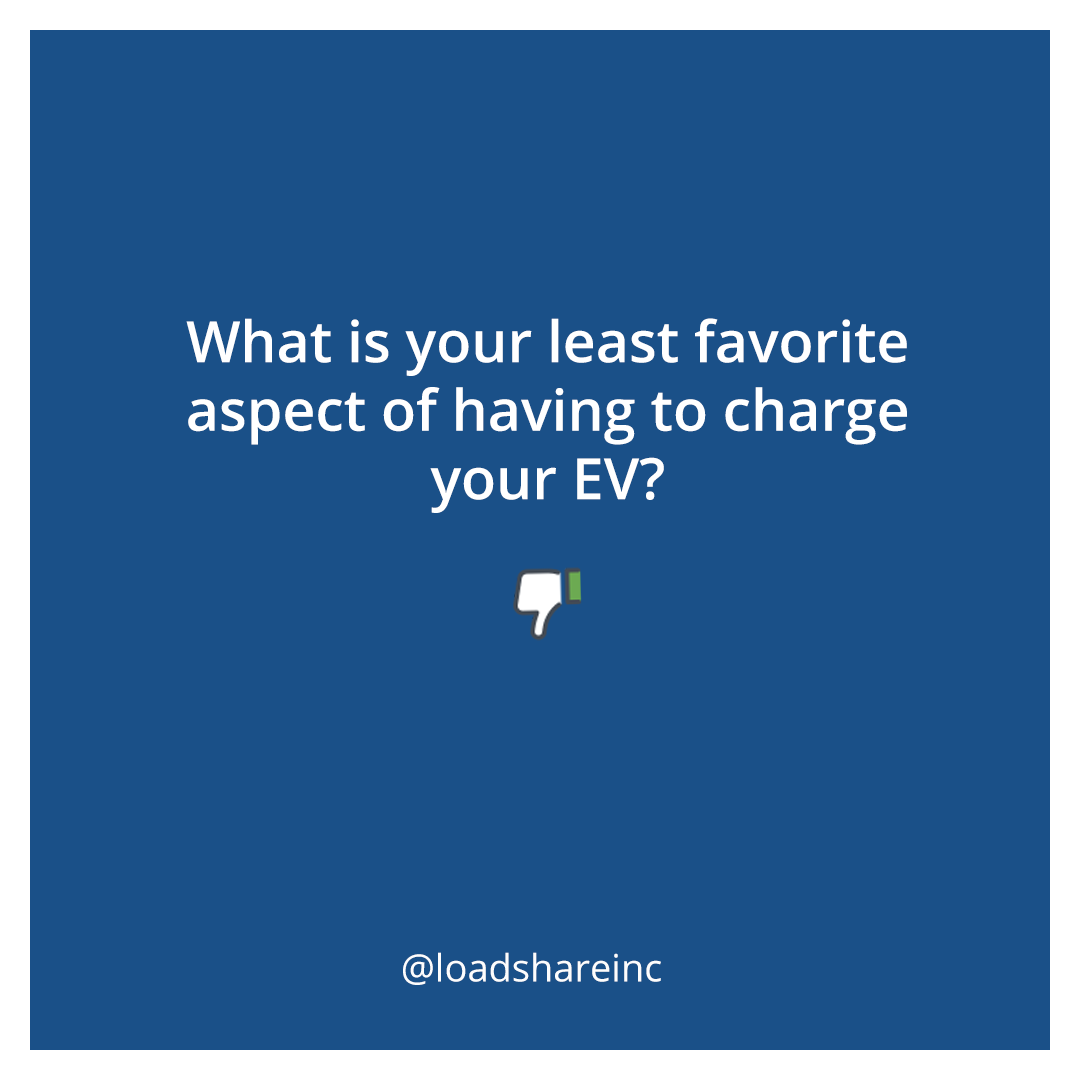 LoadshareInc's tweet photo. According to some electric car owners having to charge their cars when they are not home is one of the least favorite things of all times.

🔌 We bet that's yours too...But that we can fix!

🔋 Visit our website and learn about our Power Management Solutions for #evcharging. https://t.co/UQ3Tar8dOW