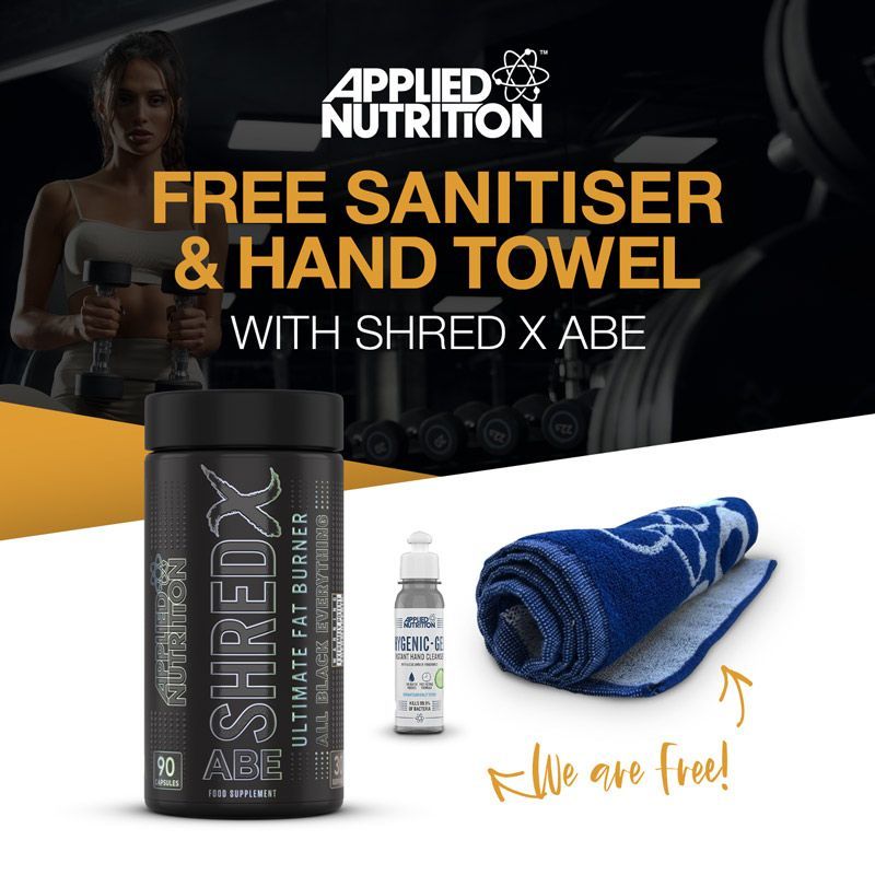 😍 Check Out These Applied Deals 

FREE 1ltr Lifestyle Bottle with BCAA, Aminos &amp; CarbX - buff.ly/39YIRAu
FREE AAKG + Shaker With Critical Mass - buff.ly/2vT6PtG
FREE Towel &amp; Hand Sanitizer with Shred X ABE - buff.ly/2JBYKBt