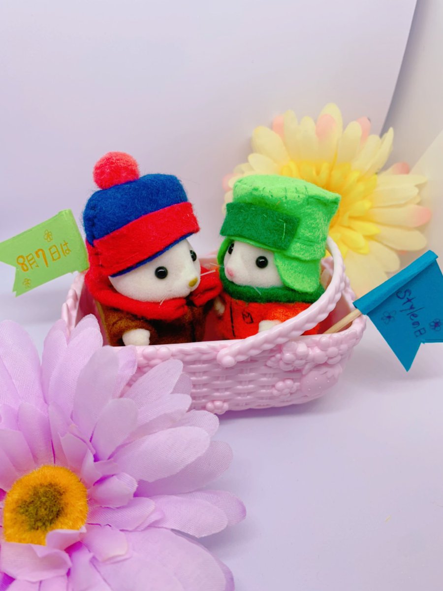 mell_tukishima's tweet image. すたんりーとかいるくん、真ん中バースデーおめでとう🎀🎀🎉🎉

 #SouthPark