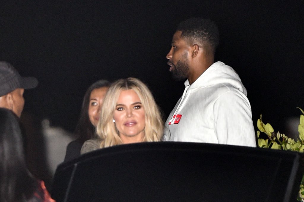 Bossip's tweet photo. Boo Boo The Fool For Love: Klownery Kween Khloe Kardashian Is Back Boo’d Up With Her Barnum &amp; Bailey Baby Daddy https://t.co/aCBPQyuNXB

(PG / Bauer-Griffin / Getty) https://t.co/q9k4u74Bua