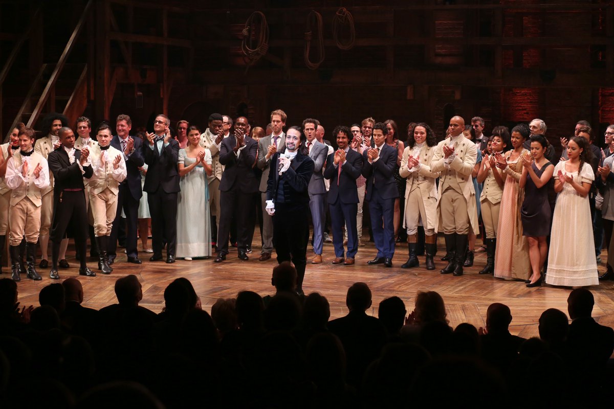 Linmirandacom's tweet photo. Five years ago today, @Lin_Manuel Miranda's Hamilton opened on Broadway.
Happy Anniversary, HamilFam!

More on our site ➡️ https://t.co/7GmiHlsmal https://t.co/VyTRkDKtFl