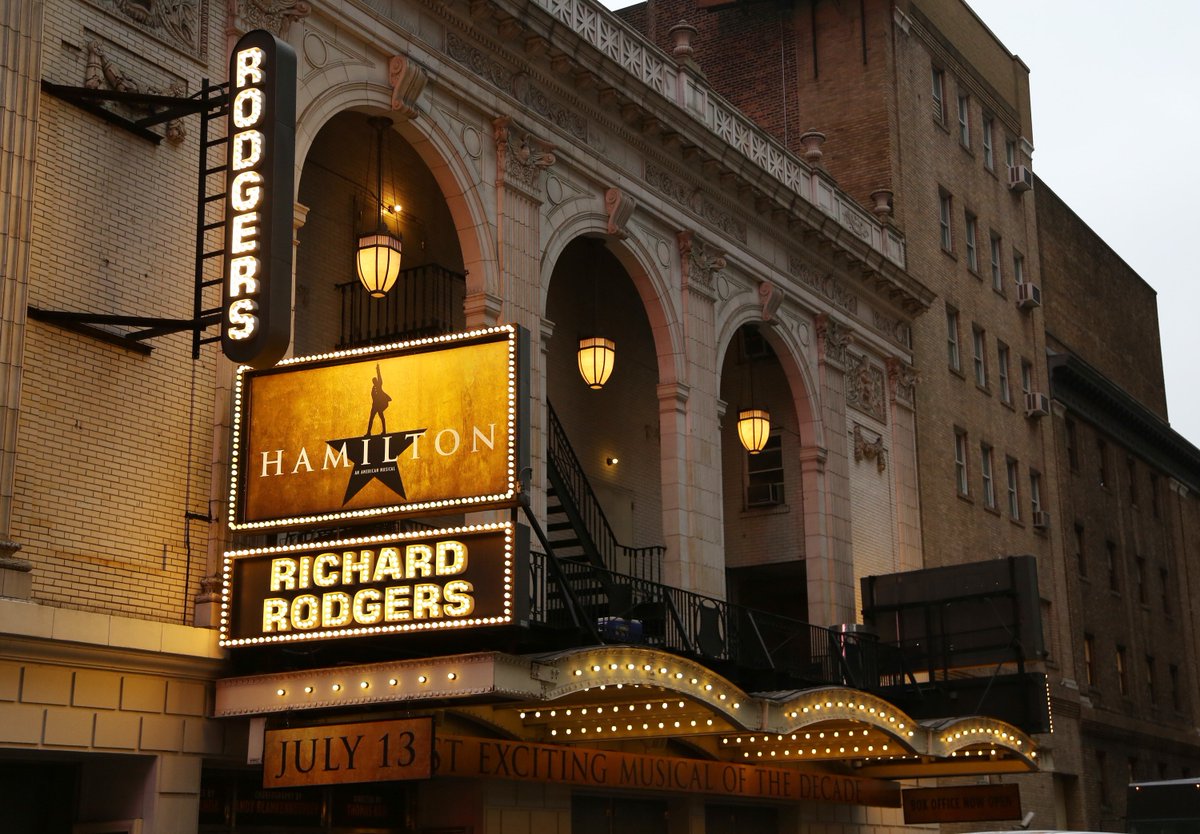 Linmirandacom's tweet photo. Five years ago today, @Lin_Manuel Miranda's Hamilton opened on Broadway.
Happy Anniversary, HamilFam!

More on our site ➡️ https://t.co/7GmiHlsmal https://t.co/VyTRkDKtFl