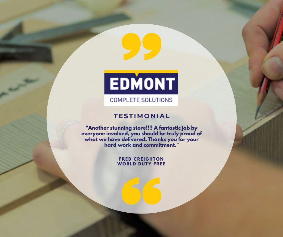 #Edmont delivers all aspects of specialist #joinery manufacture &amp; installation, complete #interiorfitout and full-scale construction projects. Check out the rest of our client testimonials here. 👉 buff.ly/2YiMxtd #mechanical #electricalinstallation