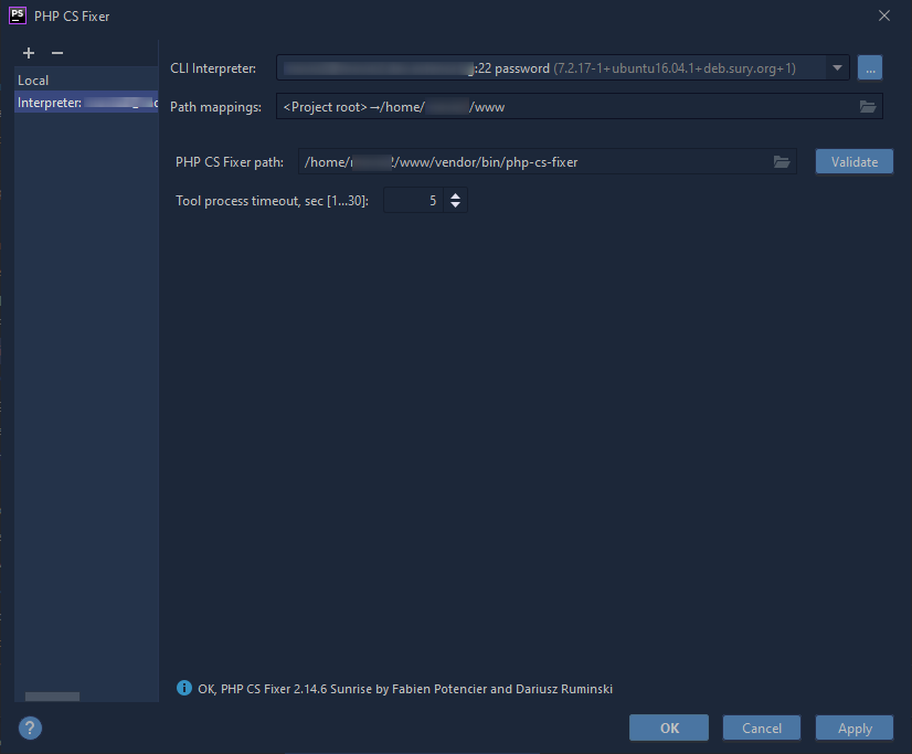 VPashovski's tweet photo. @phpstorm Thanks for the reply :)
What about SSH Interpreter - why remote file is fixed and not the local one? I think it was working before because I used it. Can you help with that? I prefer to use SSH Remote Interpreter because my dev env is on remote server https://t.co/MCbjfJEeFX