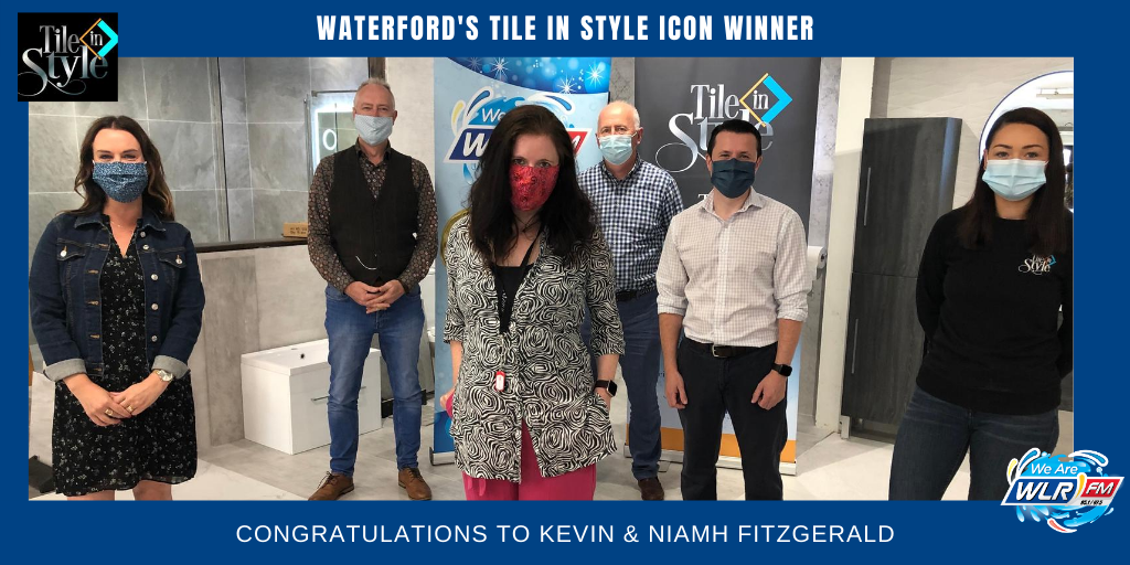 wlrfm's tweet image. We have a winner! 🏆 Massive congrats to Niamh Fitzgerald, nominated by husband Kevin, for snagging the title of our #TileInStyle Icon. "Niamh has been the best mother to our 2 girls, and the best carer to our special needs daughter...now she deserves something for herself." 👏