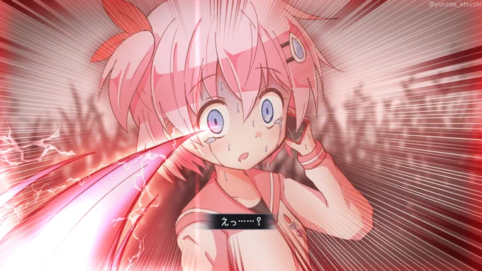 オリキャラちゃんらくがき。冬凪雫ちゃん:とある小さい頃の記憶。 