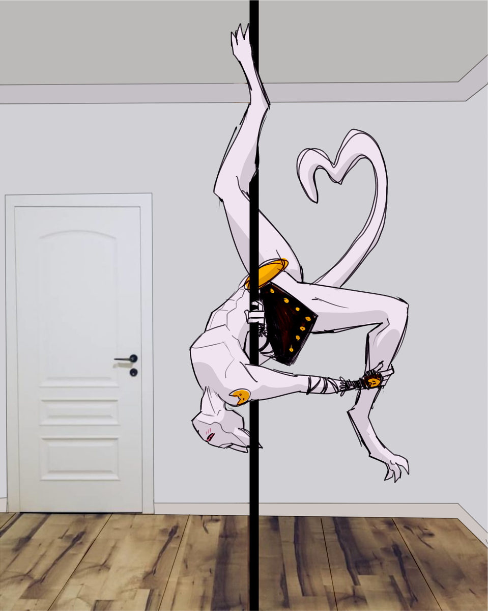 MWheatu's tweet photo. This is what your cat gets up to when you leave for work.

#Killerqueen #JoJosBizarreAdventure #jojo #jjba #yoshikagekira #kirayoshikage #what https://t.co/7pcgkMU385