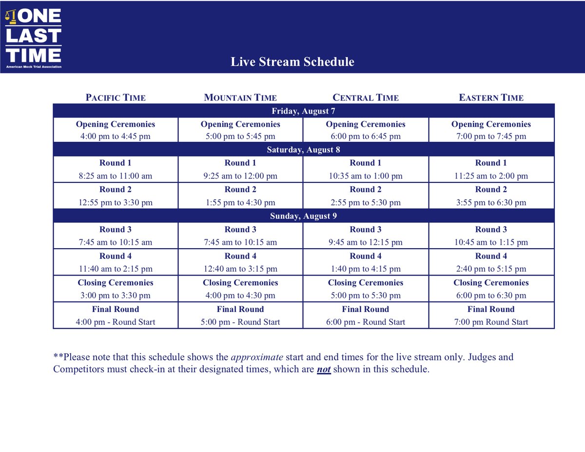 College Mock Trial tweet media