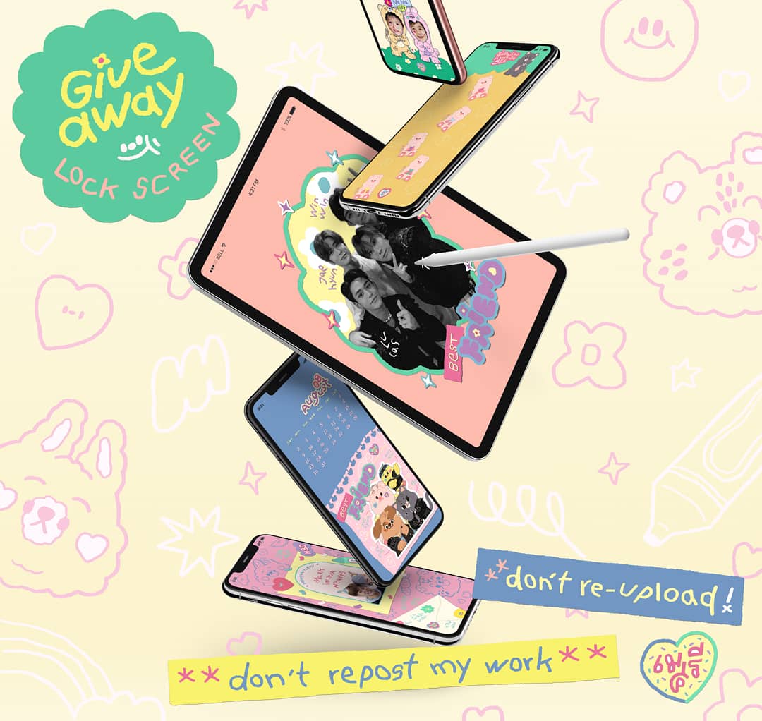 กะครื้ออ​ มาแจก​ lockscreen​ คับ
เห็นแล้วรีบจิ้มนะ​ ʚϊɞ
✹ห้ามแจกต่อ​ อนุญาต​ให้น้องเป็นแค่ภาพพักหน้าจอไว้มองยามเหงาใจได้เท่านั้น!
✹ห้ามนำไปใช้เชิงพาณิชย์​เด็ดขาด!!
หากพบเจอจะแช่งให้เมนไม่รักเป็นหมื่นๆปี
—ꕤꕤ link​อยู่ด้านล่างนะ​ ว่างๆจะมาลบ ꕤꕤ