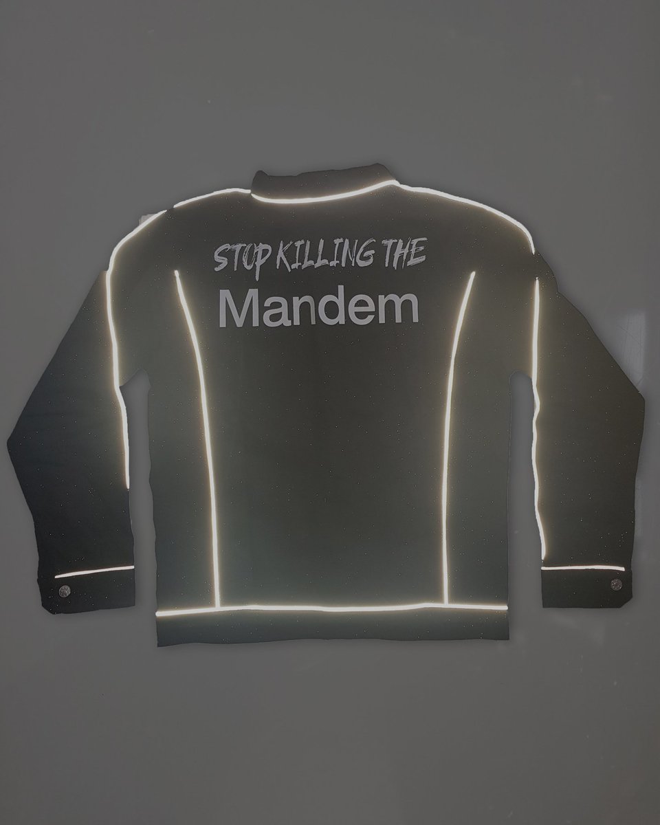 bwoywonder's tweet photo. Our Gene's are lit. So #StopKillingTheMandem 
Reflective Denim jacket
Via https://t.co/4IfIQwohKH https://t.co/Dx6aNuesXS