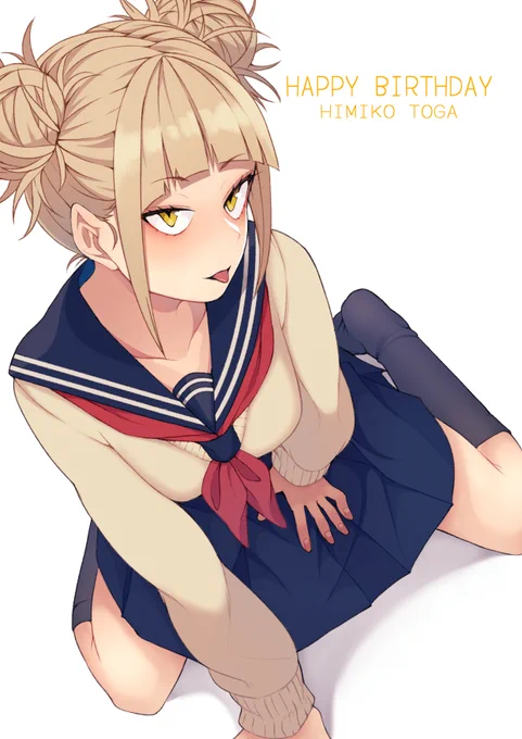 【ヒロアカ】トガヒミコ
トガちゃん誕生日おめでとう???
#トガヒミコ誕生祭2020
#トガヒミコ生誕祭2020 