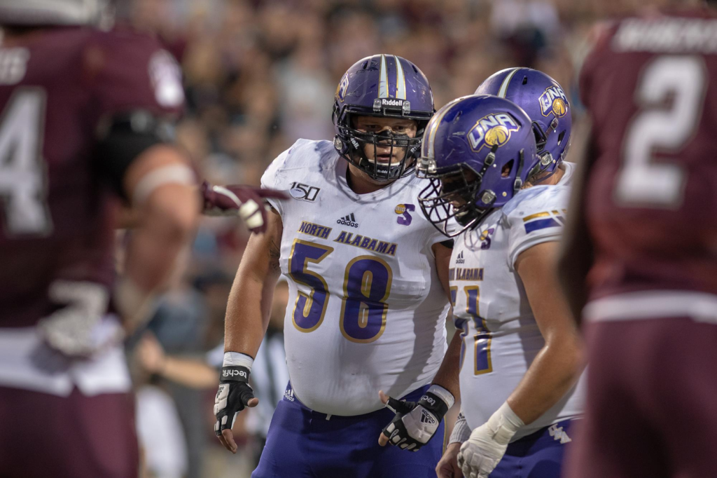 DraftDiamonds's tweet photo. 2021 NFL Draft Prospect Interview: Jake Whitehead, OG, North Alabama https://t.co/YBg5GmgEhL #NFL #NFLDraftNews https://t.co/yuMLBAO9QG