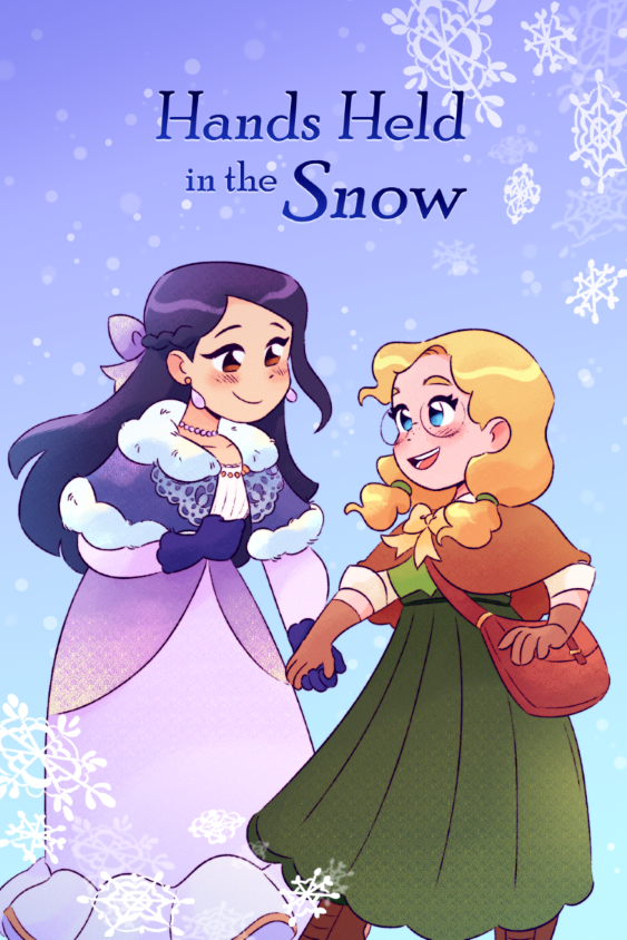 hands_held's tweet image. HANDS HELD IN THE SNOW - A WLW fantasy novel about good books, good cuddles, and growing up.🌈 Full series available for FREE!

Read here: tinyurl.com/handsheld
Or on Tapas: tinyurl.com/handsheld-tapas

💸patreon.com/quinlancircle
💬discord.gg/wbmyyjK
🎵 youtube.com/watch?v=dQw4w9…