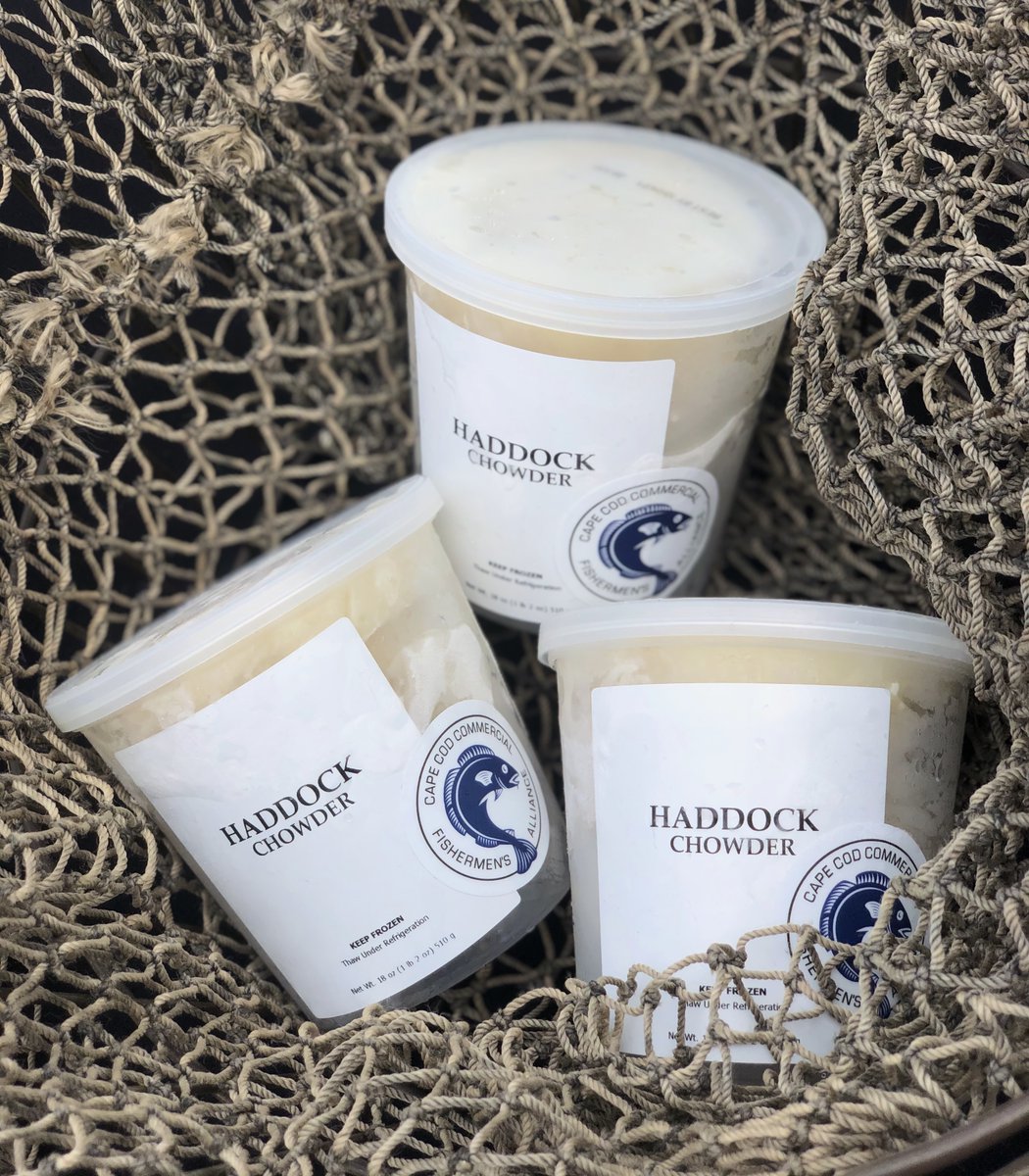 FishAlliance's tweet photo. Big news! Some of you have already tried our new haddock chowder, but if you haven’t read about the launch here.
https://t.co/aMMwTEZpPy
#fishalliance #chowdah #capecod https://t.co/1RlQR5slUT