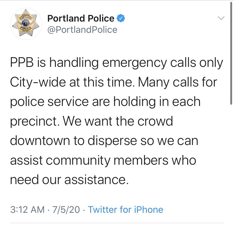 And in case you’re wondering what this does for the rest of the city, protestors are not only blocking off traffic, preventing emergency vehicles from getting where they need to be, but the PD can only handle emergency calls as a result.