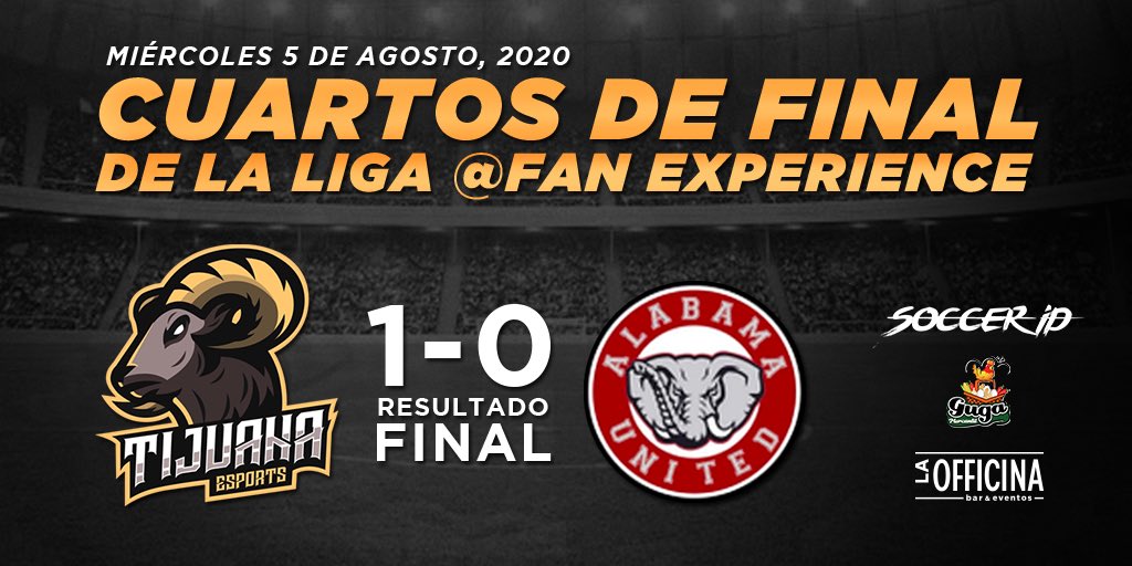 TijuanaEsports's tweet photo. Vamos a semifinales de @SOCCERiD10  el próximo lunes!!! https://t.co/RtN6fSZJLz