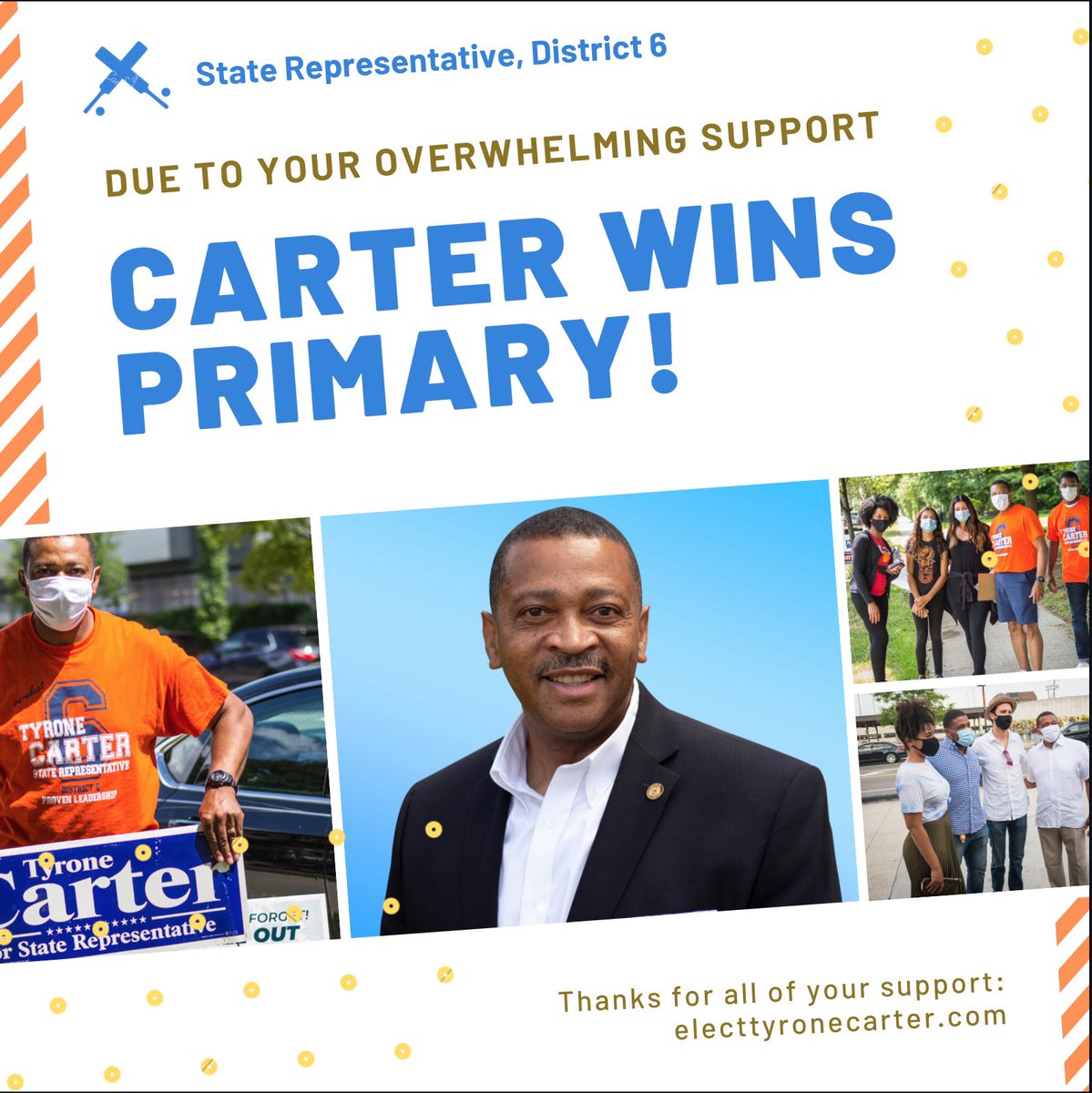 Michigan State Representative Tyrone Carter tweet media