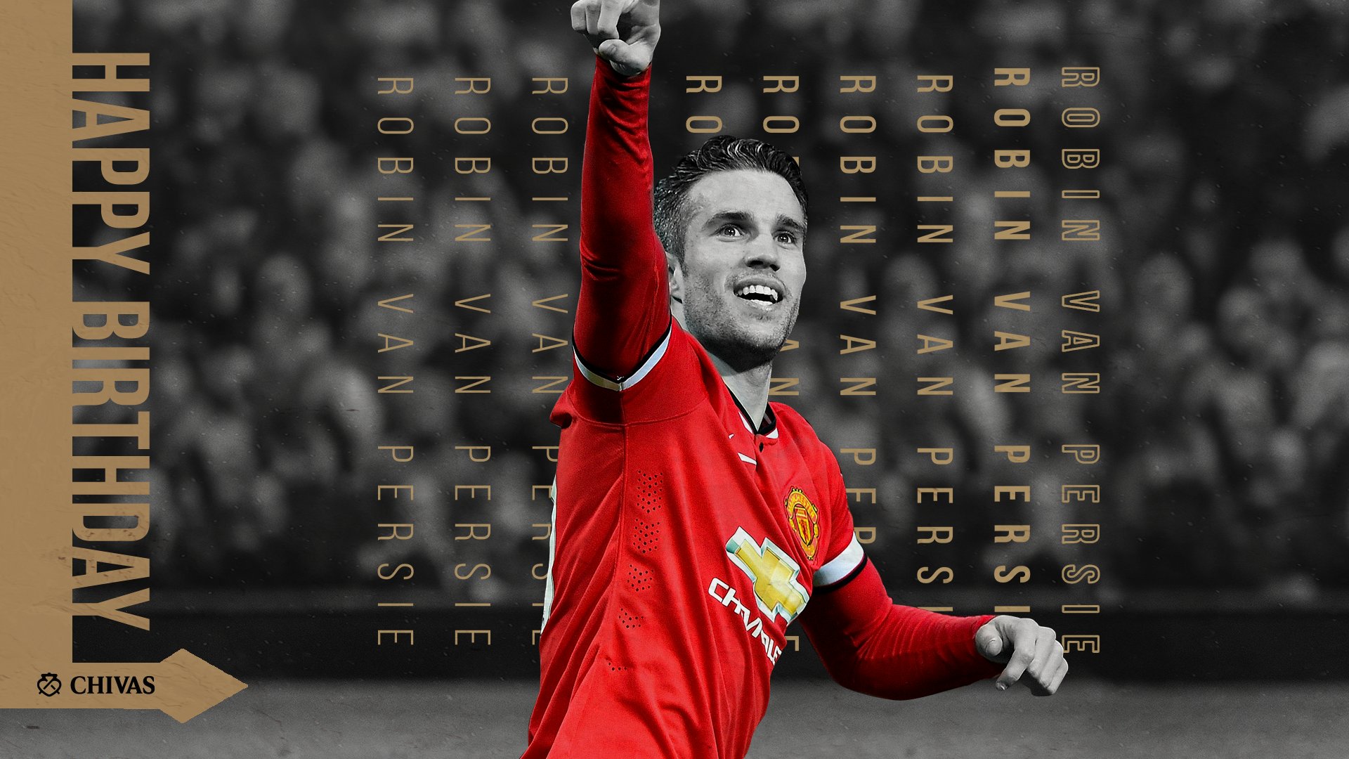 Happy Birthday, Robin van Persie. 