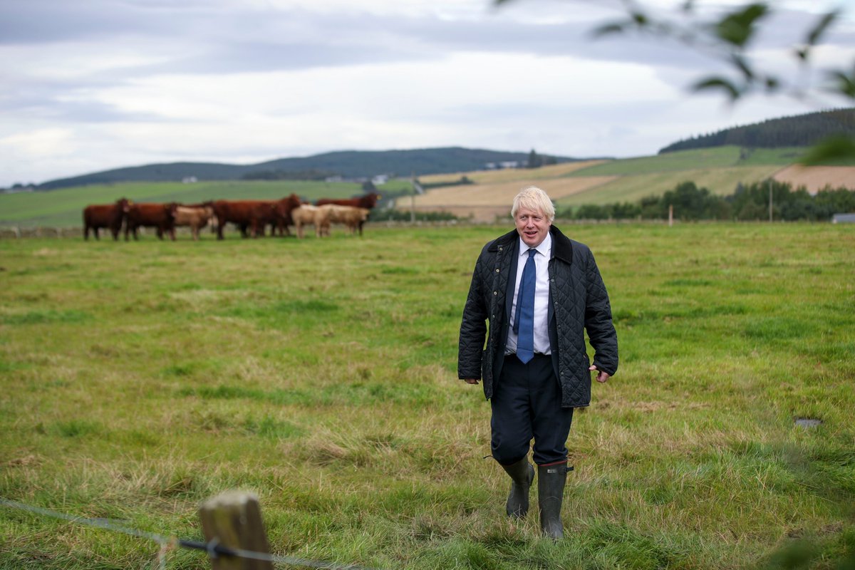 "This #Farm24 I want to thank the fantastic British farmers who work round the clock to put food on our tables. During a global pandemic, they have continued to work tirelessly to feed the nation. The food and farming sector will always have my support." - PM <a href="/BorisJohnson/">Boris Johnson</a>