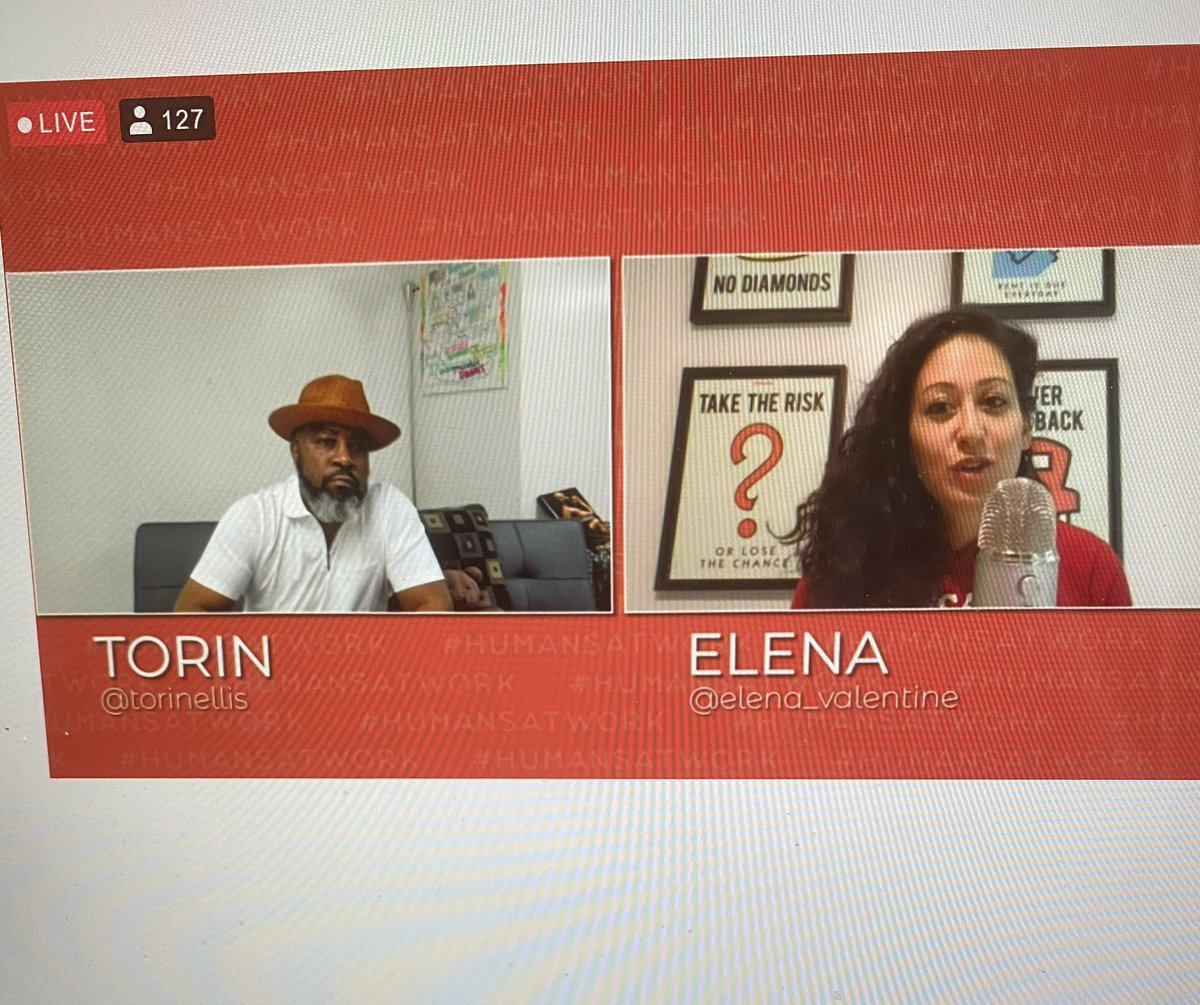 JennyGooz's tweet image. The crew is at it again! Grateful for the stories being shared today by the #HumansatWork squad today. @skillscout @torinellis @Elena_Valentine