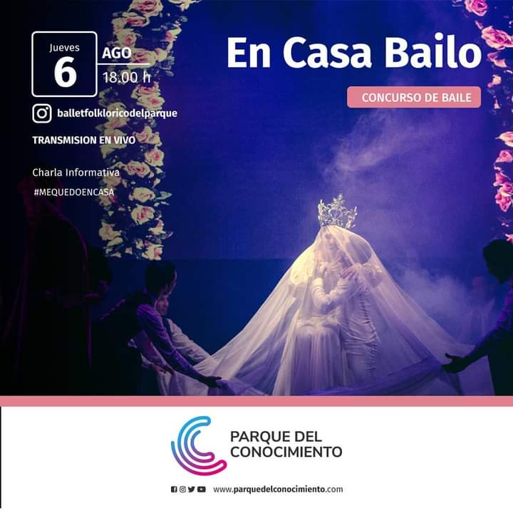 bfpconocimiento's tweet photo. Hoy a las 18h  te esperamos en nuestro Instagram @balletfolkloricodelparque sacate todas las dudas sobre las bases y condiciones de la segunda edición de #EnCasaBailo https://t.co/W4pVxYNfSR