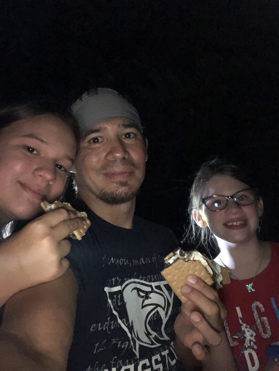 S’mores with my girls!