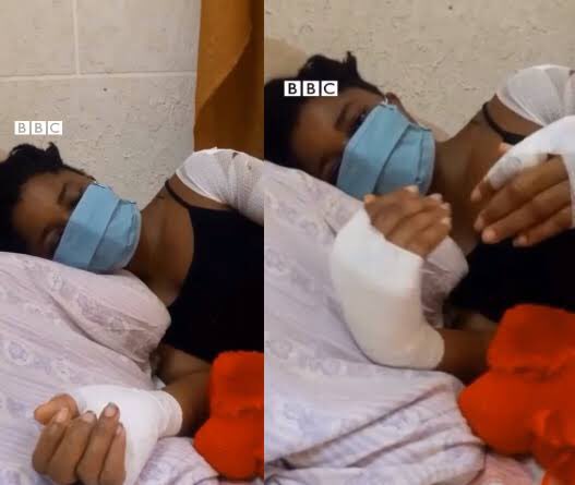 ipannigeria's tweet photo. #IPAN has learned of the heartbreaking story of Nkiru Obasi who was injured in the massive explosion that rocked Beirut, Lebanon.

Nkiru's survival as we learned was a pure miracle as the explosion collapsed the five-storey building where she was.
Thread... https://t.co/y9X758sgn3