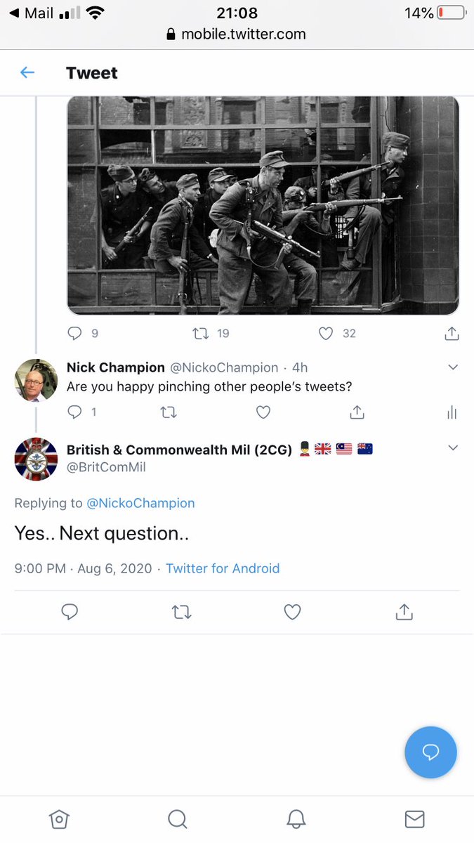 I’ve been told that <a href="/coldstreamguard/">ColdstreamGuardsRBLX</a> is the plagiarist behind this account. 

Block &amp; RT this please. 

<a href="/TheKnotUnites/">Andrew Thornton</a> <a href="/sworrall/">Simon Worrall 💉💉 💉💉💉💉</a> @bermicourt <a href="/kejamieson_/">Kate - Short For Bob ✨️</a>