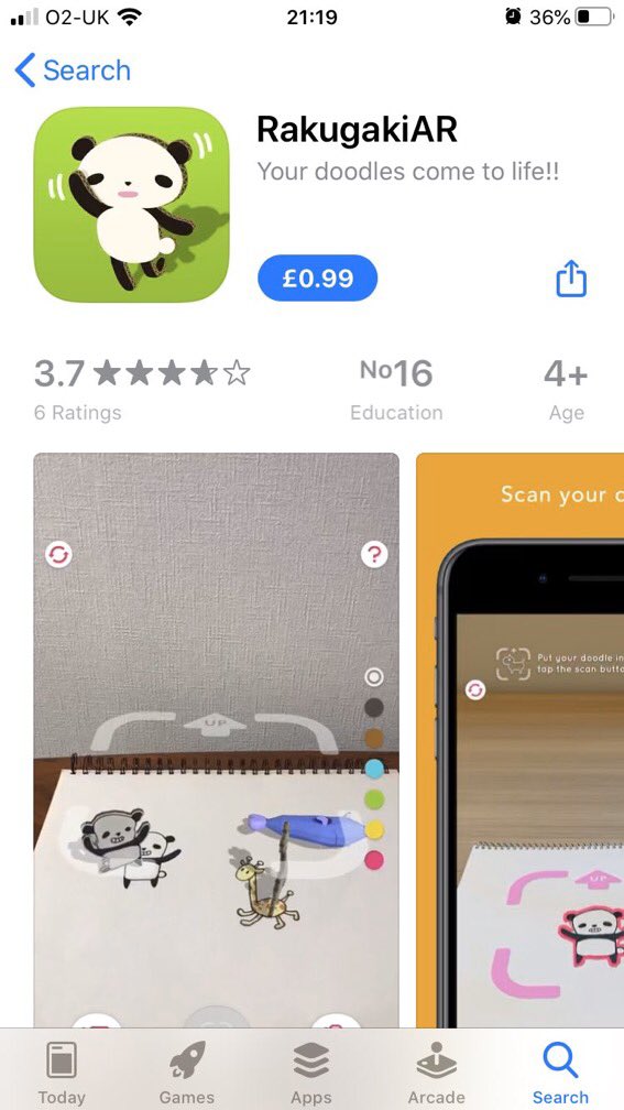 mark_mhayward's tweet image. I buy myself a new pair of brown brogues each school year, standing up all day means I wear out a pair each year.
 RakugakiAR app, someone on here posted about it and I thought it would be great fun to use at school...