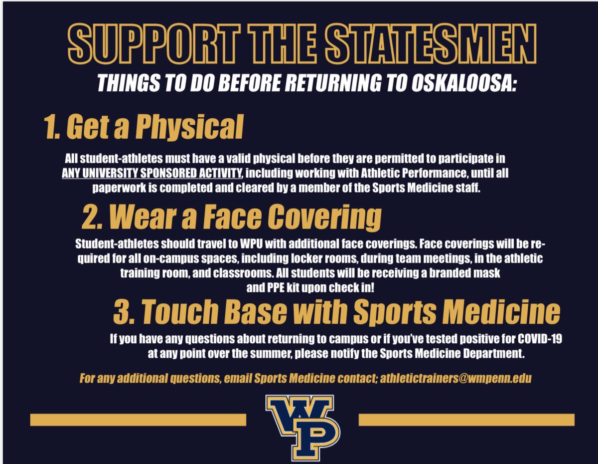 William Penn Sports Medicine (@wpu_sportsmed) on Twitter photo 