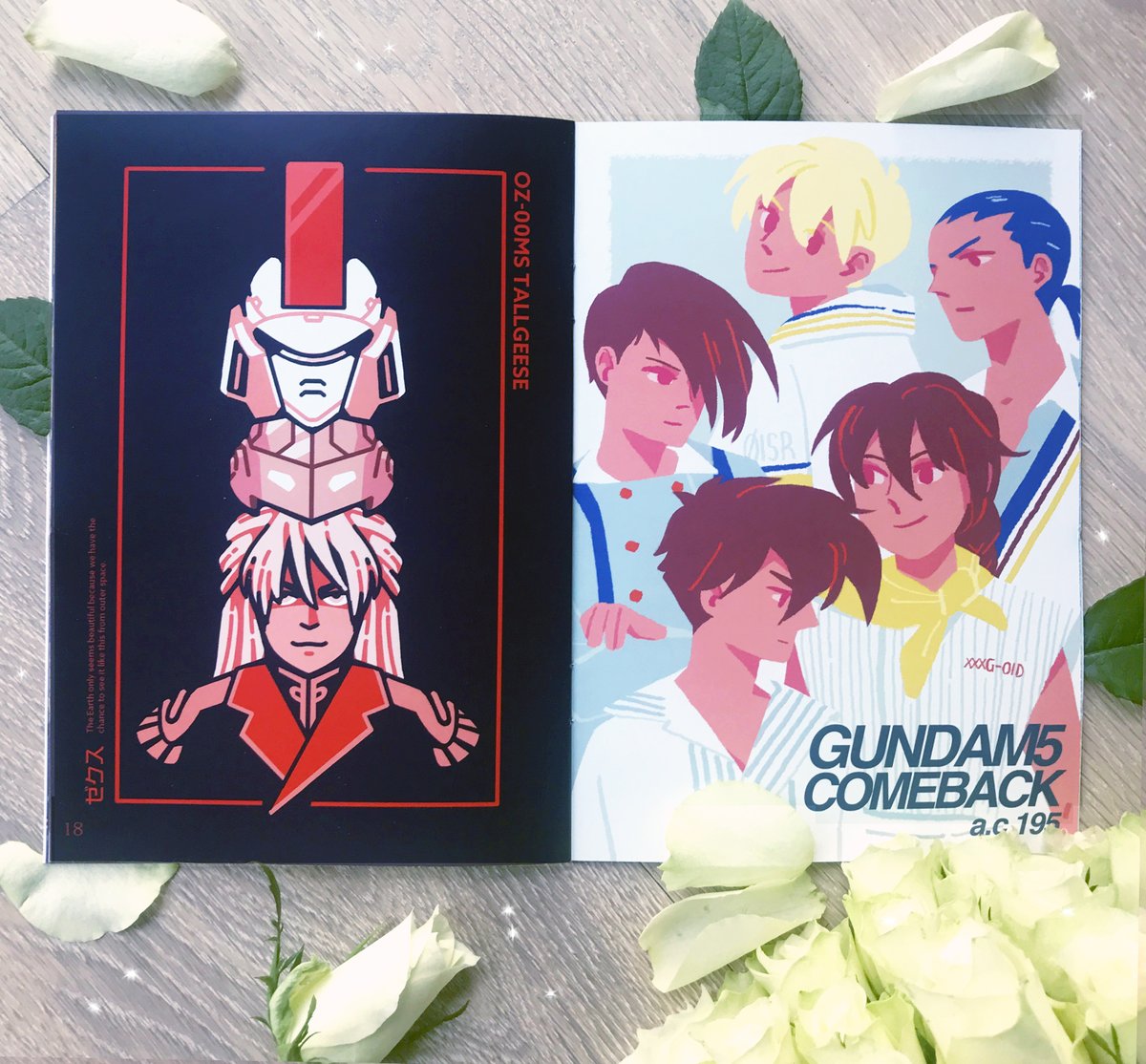 ? JUST WILD BEAT ?
A Gundam Wing Fanbook
24 pg | A5 | saddle stitch | 15 artists
Celebrating 25 years of one of the most formative Gundam series in all its 90's glory! You can also grab some exclusive merch/commissions.
Pre-order till 25/8: https://t.co/txedTiUBIW #ガンダムW