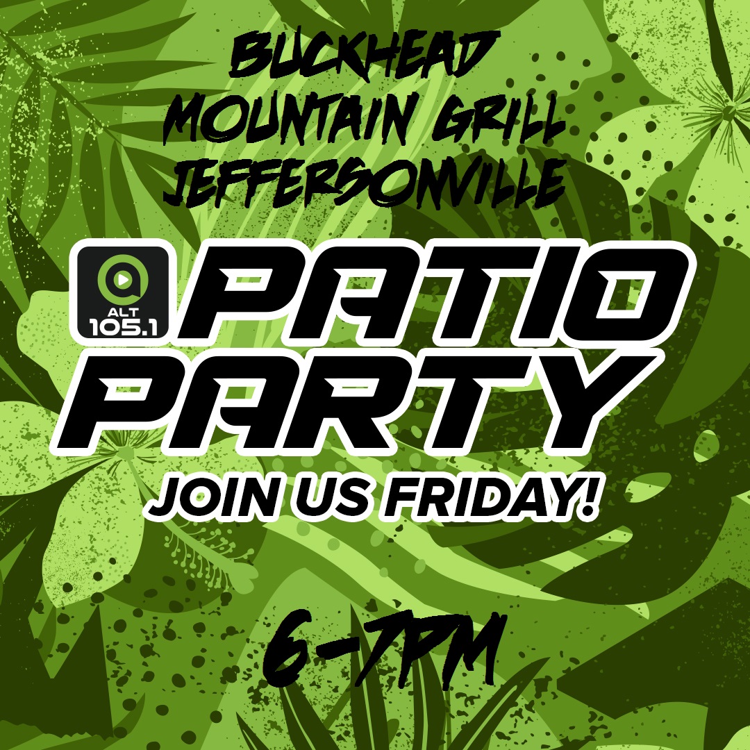 alt1051's tweet photo. Come see us at @EatAtBuckhead in Jeffersonville from 6-7PM today! We're just giving away some FREE swag! https://t.co/RhQZMT5rzd