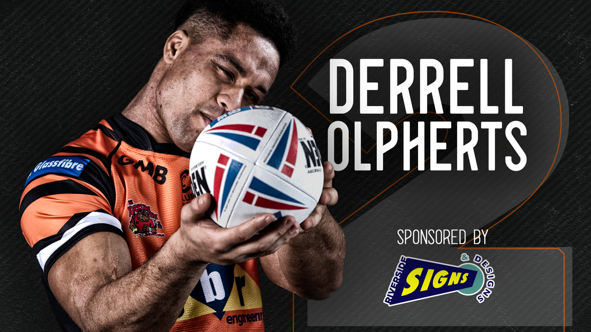 CTRLFC's tweet photo. 2⃣ Last but not least, @DerrellOlphert1, a new Tiger in 2020 who has quickly settled in and looks to be at his best, scoring six tries in the opening seven matches!

Derrell is sponsored by @RiversideSigns 

#ReadyToRoar | #COYF https://t.co/E4sg4iEqqU