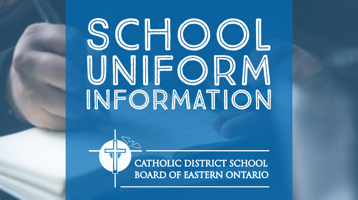 We would like to share a reminder that, due to school closures, school uniform shops will continue to be closed and McCarthy’s does not anticipate to be able to re-open until fall. For complete details and alternative shopping options, please visit: cdsbeo.on.ca/students-paren…