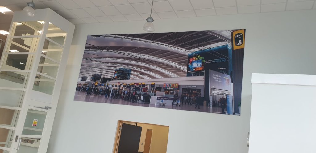 Huge 6m x 3m tensioned fabric installed today for our good friends at <a href="/scanliteltd/">Scanlite</a> for all your printed or digital signage between us and Scanlite we have you covered linkssignsandgraphics.co.uk