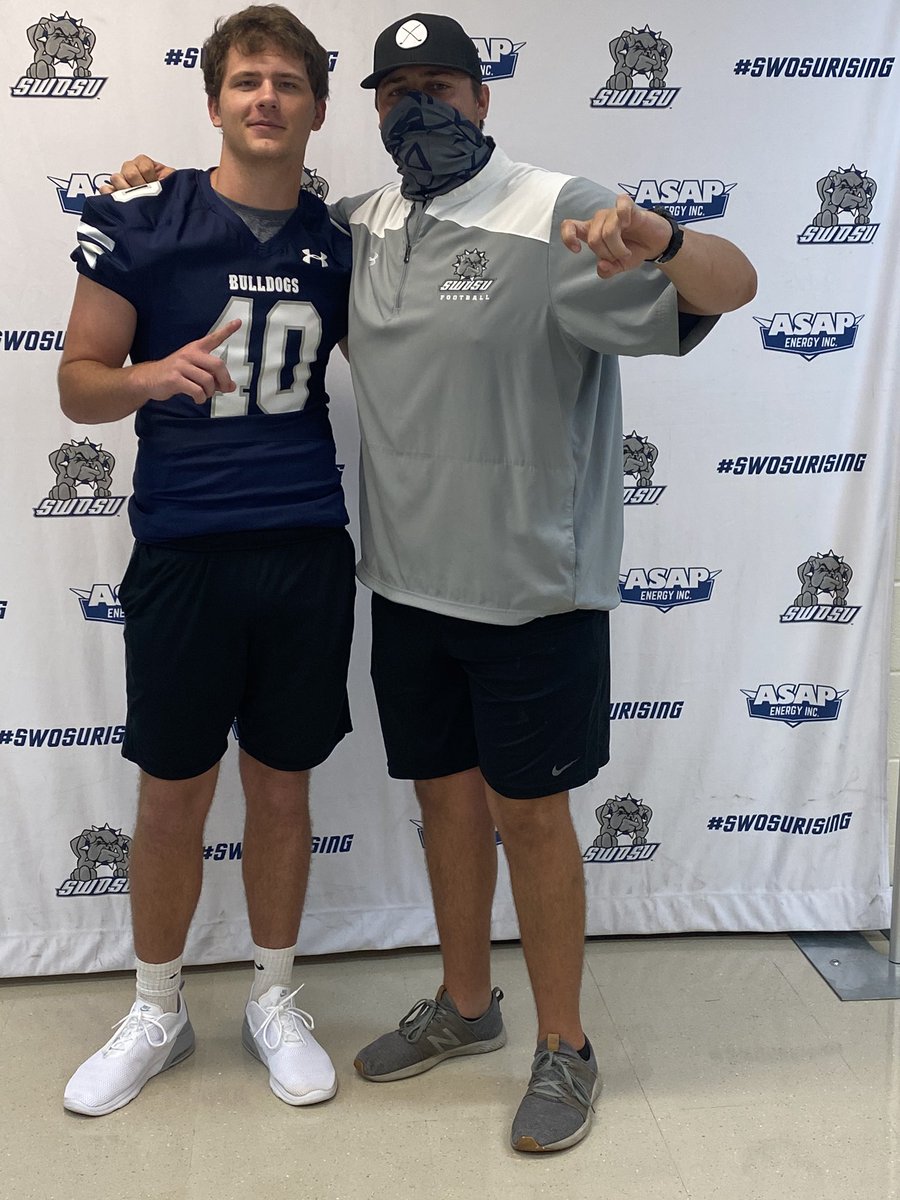 After a great conversation with @calton_bakker, I am blessed to receive and offer from @SWOSUFootball