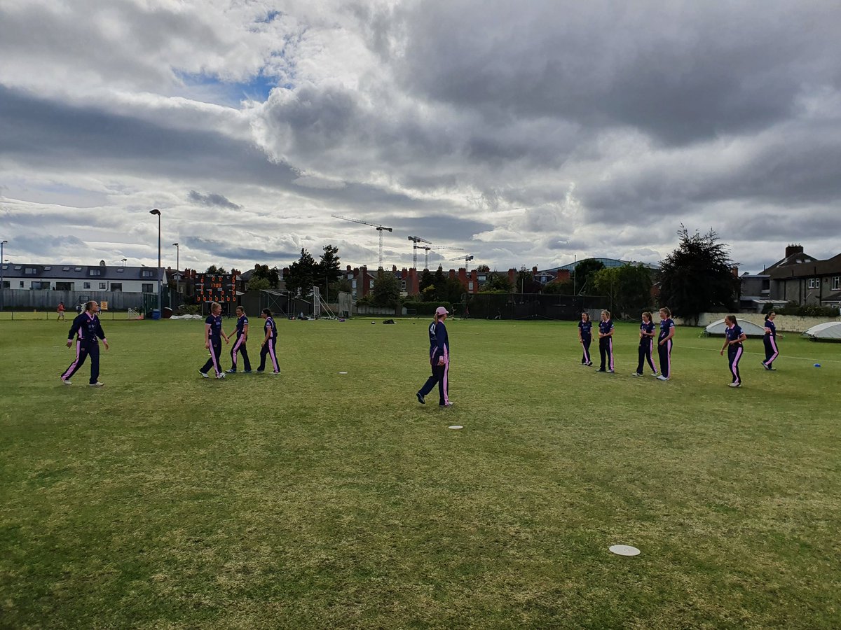 Clontarf have won the toss here in Claremont Road and will bowl first against YMCA in the Women's Div 1