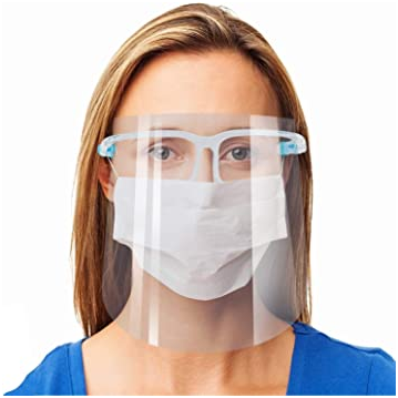 shieldsafety's tweet photo. We now have in stock an amazing faceshield!  It's very light and comfortable.  It sits far enough away from the face to allow for easy breathing and air flow without fogging up and heating up the body.  
https://t.co/JNLHg956Ab https://t.co/wr4qUFDwOs