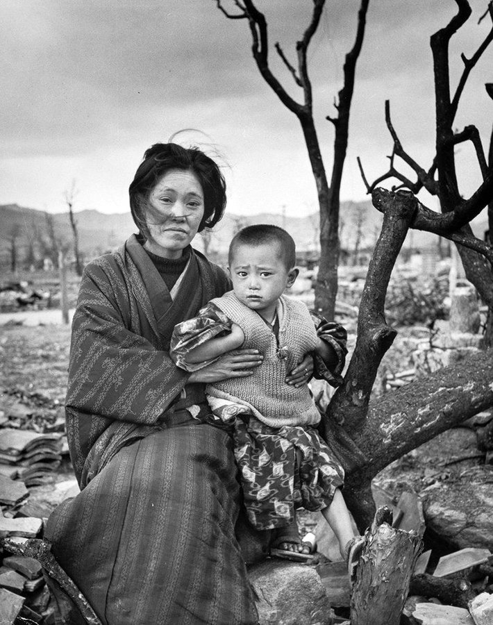 Hershey on 6 survivors.  #Hiroshima75  #NeverAgain  https://www.newyorker.com/magazine/1946/08/31/hiroshima  https://twitter.com/Reuters/status/1291368427811209217