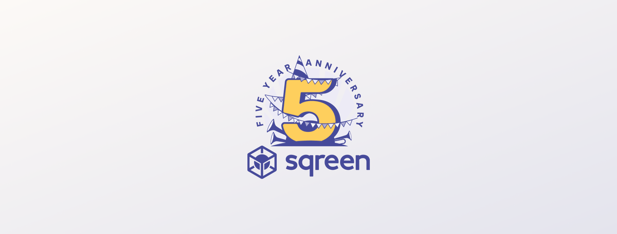 SqreenIO's tweet photo. This month marks Sqreen’s 5 year anniversary! It’s been an incredible journey so far &amp; milestones like this serve as a good opportunity to take stock and celebrate. Have a look at a few of the highlights from the past 5 years at Sqreen: https://t.co/37HM1wPmvO #AppSec https://t.co/Tl6PuCU4Kx