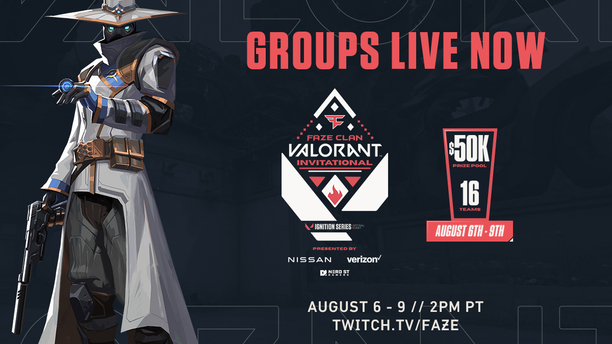 Valorant On Twitter It S Day One Of The Fazeclan Valorant Invitational And We Re Kicking It Off With Group Stage Tune In Now At Https T Co Uiuwo7z2rl To Find Who Will Make It Through To