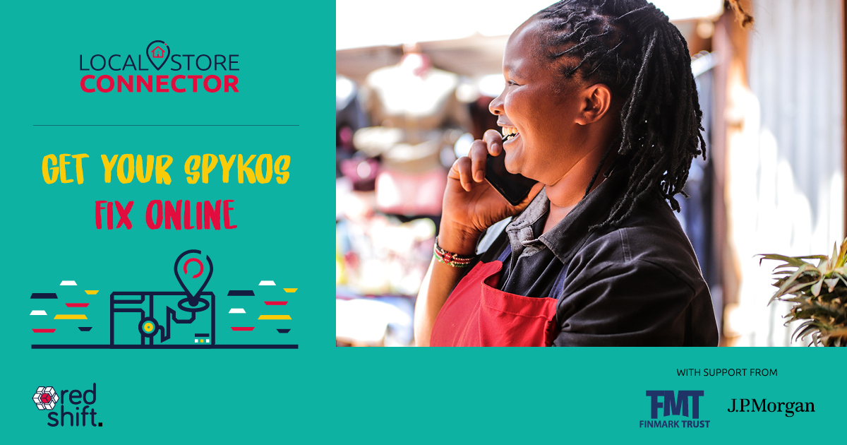redshift_site's tweet photo. Get your spykos fix while practicing social distancing. Order online from your favourite store or spaza. Collect after they confirm the order. #SupportLocal #StayHome https://t.co/ZvF1VfFfb1