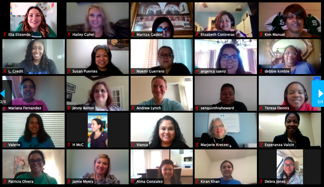 EckertES_AISD's tweet photo. Kicking-off our 2020-2021 school year with our amazing staff! We are so excited to see everyone back! #ECKERTKICKOFF2020 #THESKYISTHELIMIT #REACHFORTHESTARS @Jennife515price @esmvalsin @Ms_anatoledo @DrFavy @AldineISD https://t.co/y2cxqOaDmY