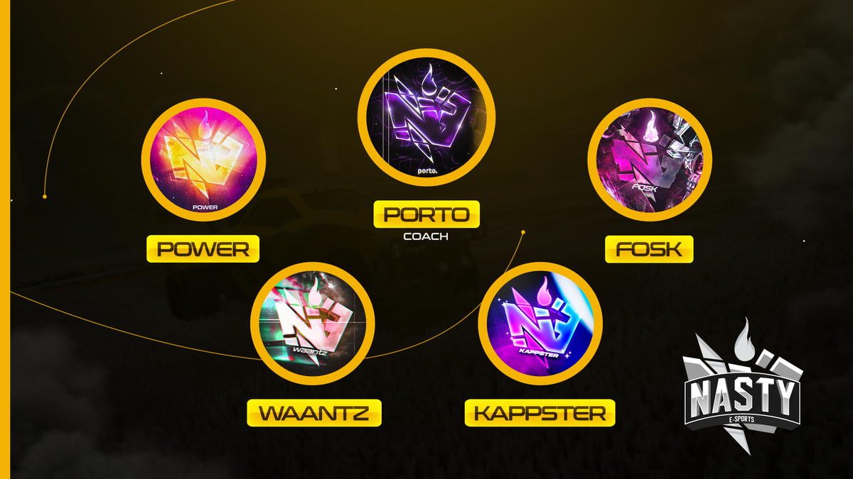 teamnastyrl's tweet photo. [🇧🇷] Aqui está a nossa line de esports! Saudações aos garotos e #GoNasty! 😎

[🇬🇧] Here ya go: our esports line! Greetings to the boys and #GoNasty! 😎 https://t.co/ZaELWAAxCp