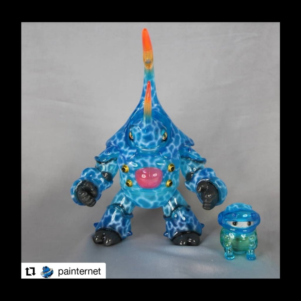 YaYaYa_Studio's tweet photo. “  3YA x @painternet 暴甲兜（水中迷彩型） 抽選開始！” 

"  LOTTERY START！3YA x @painternet （Japanese Painter）Mech-Dynastes（Water Camouflage） ”
 ”

More Detail on @3ya______ Instagram. https://t.co/bpGnnzCuyb