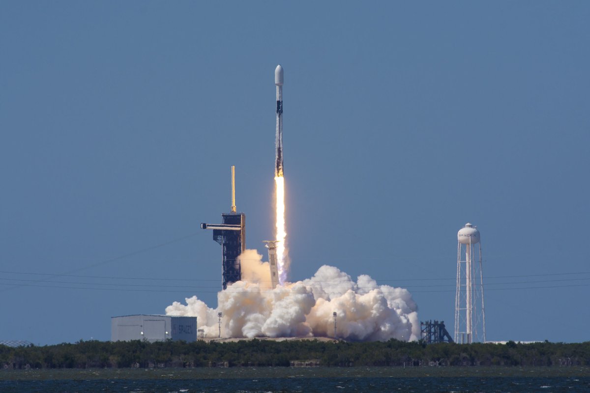 Falcon 9’s first stage booster supporting this mission previously launched two Starlink missions, Crew Demo-1, and the RADARSAT Constellation Mission