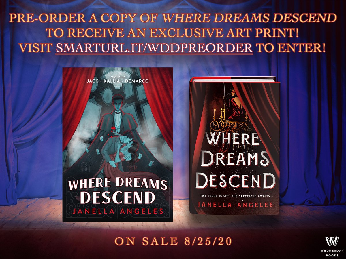 And for those who want signed copies of WHERE DREAMS DESCEND, there’s still time to pre-order <a href="/kidsmithbooks/">Brookline Kidsmith (Archive)</a> (support local independent bookstores!) and submit your receipts to get a truly showstopping art print by @alexisc_art ✨ don’t miss out!

Smarturl.it/WDDPreOrder
