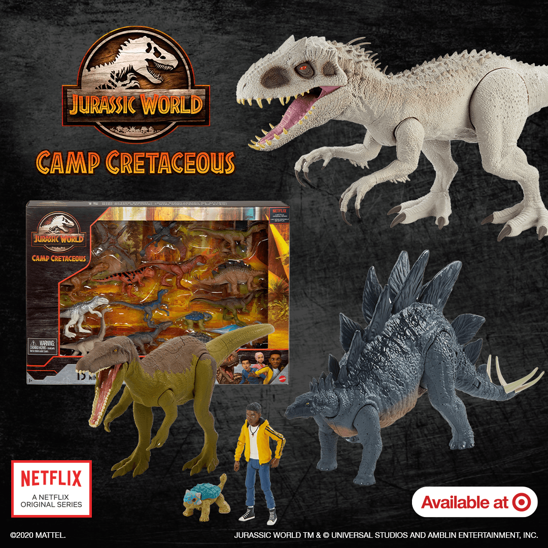 Mattel On Twitter The Sun Is Out But So Are The Dinosaurs Get To Know The Newest Dinos On The Block From Jurassic World Campcretaceous A Show On Netflix Https T Co Hh98cmfjrk